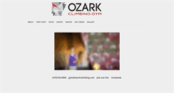Desktop Screenshot of ozarkclimbing.com